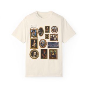 Cute Lenoardo da Vinci Art History Tee