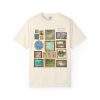Floral Claude Monet Tee Shirt Gallery Wall Vibe