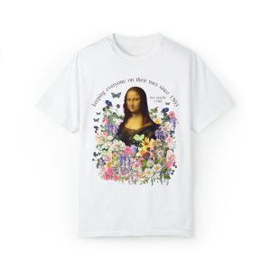 Floral Mona Lisa T-Shirt